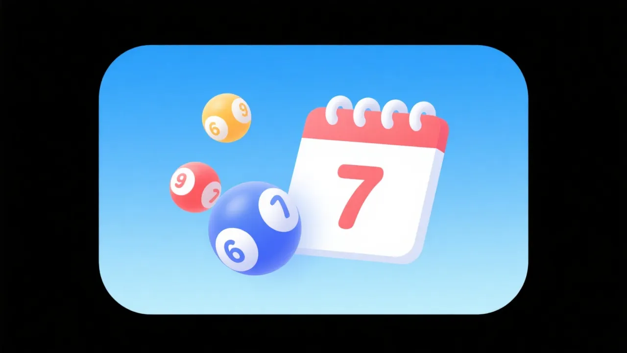 开奖查询与日历示意